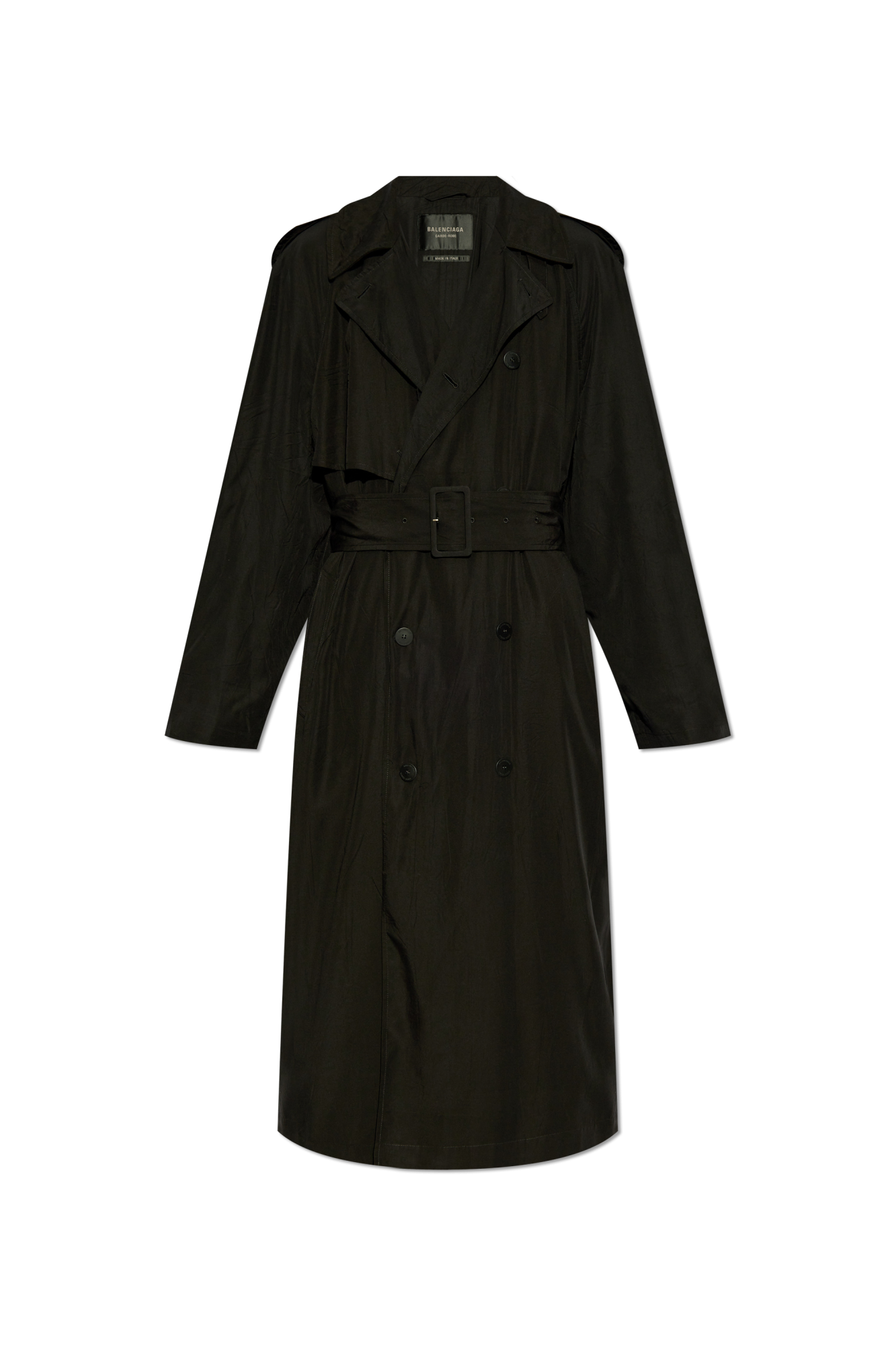 コート Balenciaga Oversize Twill Trench Coat With Belt 23390045_53454978_600.jpg